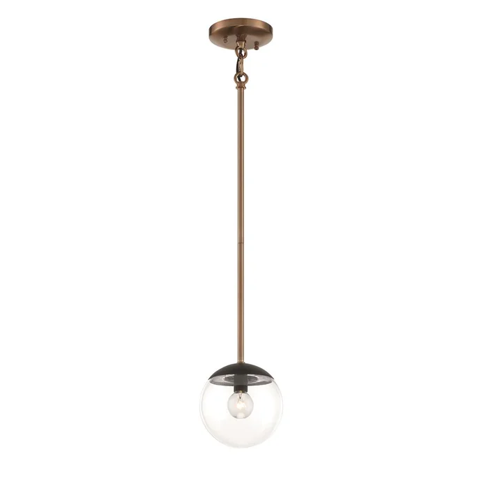 George Kovacs Outer Limits 1-LT Mini Pendant – Painted Bronze – P1501-416