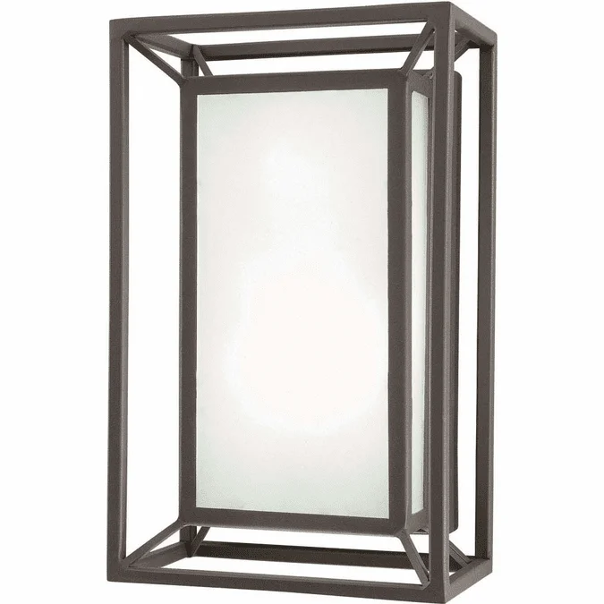 George Kovacs P1203-287-L Outline Modern Sand Bronze LED Outdoor Sconce Lighting