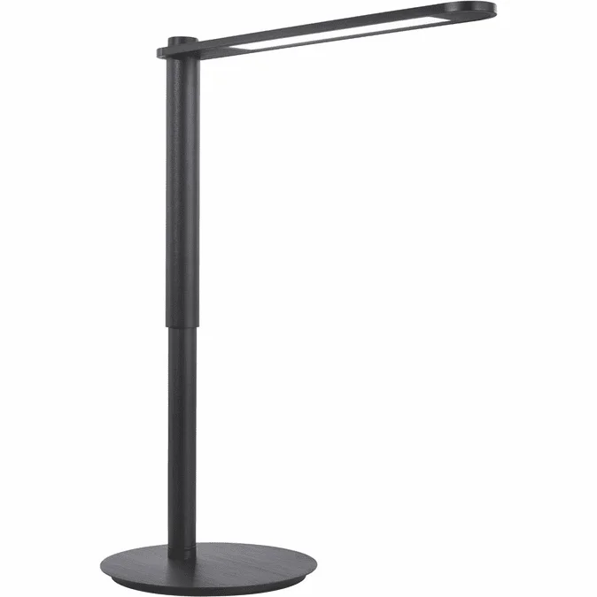 George Kovacs P1930-896-L Kovacs Modern Brushed Coal Black LED Desktop Lamp