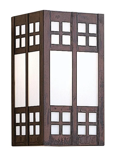 Glasgow One Light Wall Mount in Verdigris Patina (37|GS-9M-VP)