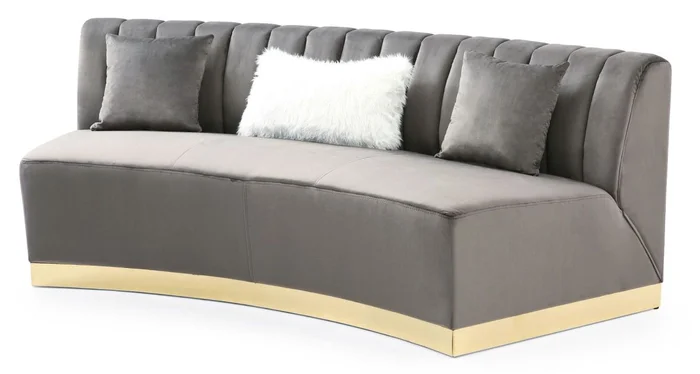 Glory Furniture G0430 Sofa in Dark Gray G0430-S
