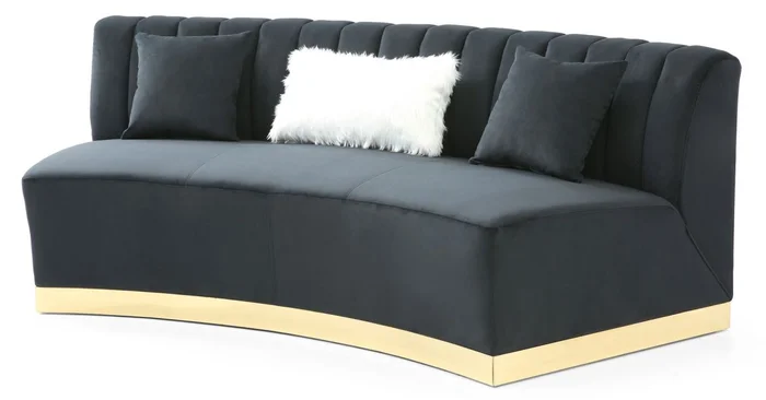 Glory Furniture G0433 Sofa in Black G0433-S
