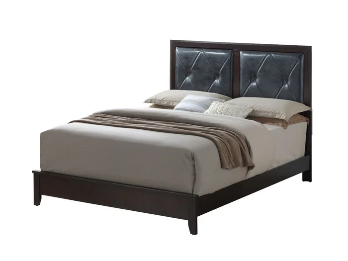 Glory Furniture G1300A Queen Platform Bed in Espresso