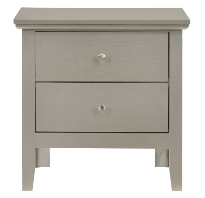 Glory Furniture G1333A Nightstand in Silver Champagne G1333-N