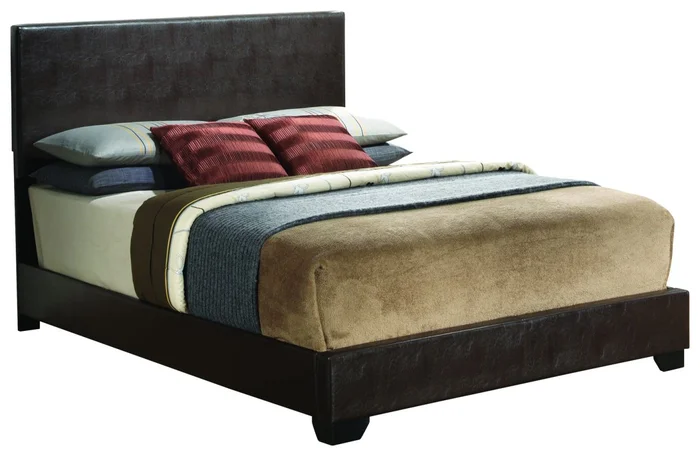 Glory Furniture G1800 King Upholstered Bed in Cappucino G1800-KB-UP