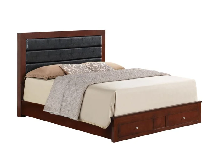 Glory Furniture G2400C Full Storage Bed in Cherry
