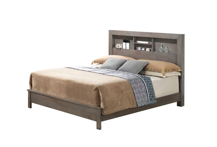 Glory Furniture G2405B Full Bed in Gray G2405B-FB2