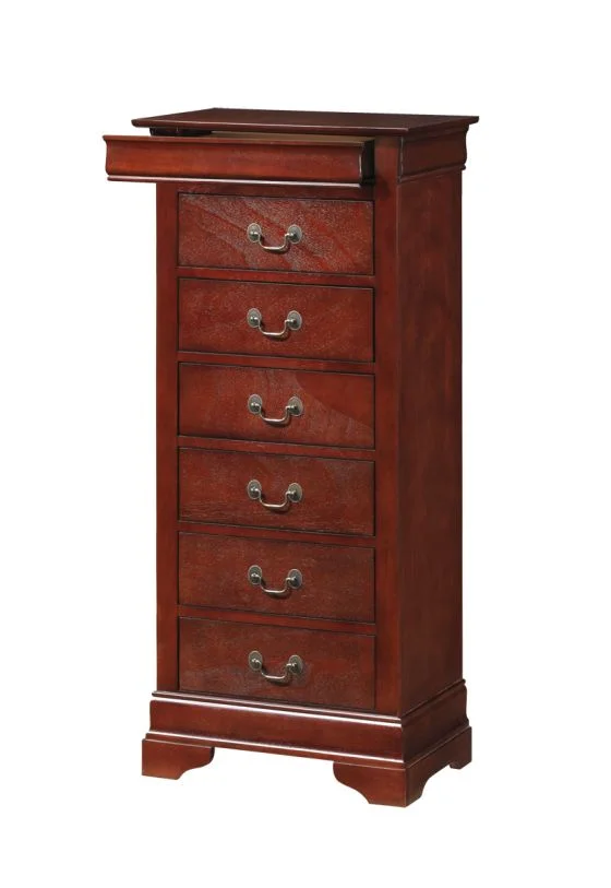 Glory Furniture G3100 Lingerie Chest in Cherry G3100-LC