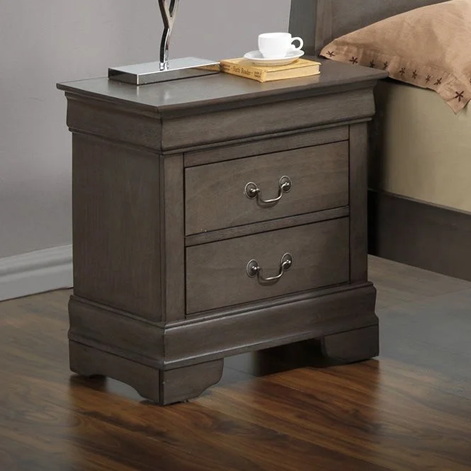 Glory Furniture G3105 Night Stand in Grey G3105-N