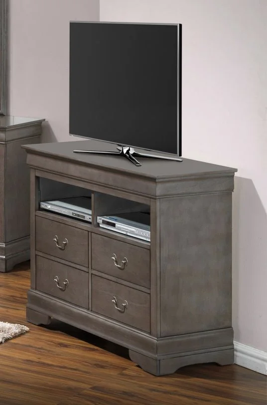 Glory Furniture G3105 TV Chest in Grey G3105-TV