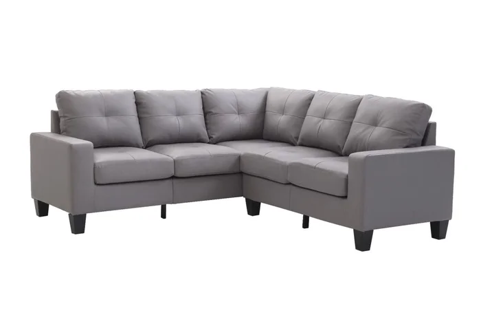 Glory Furniture G461B Sectional in Gray G461B-SC