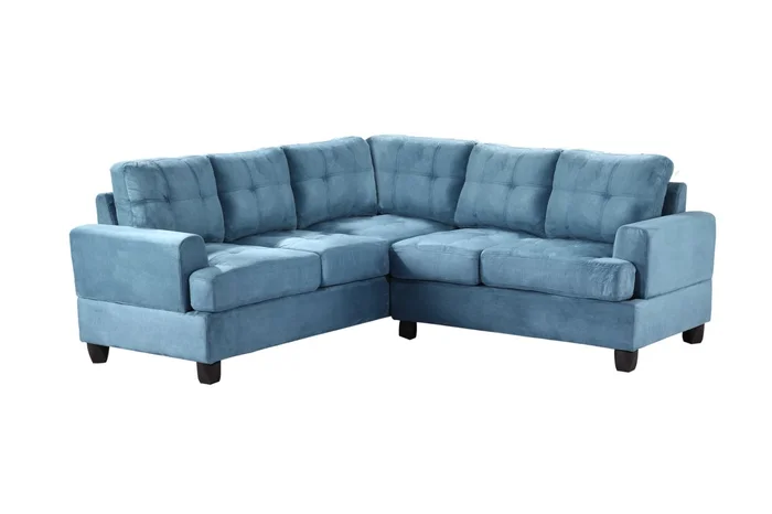Glory Furniture G518 Sectional in Aqua G518B-SC