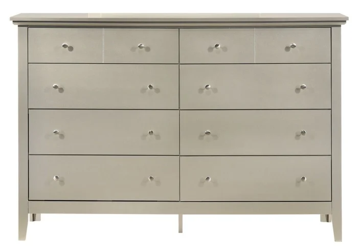 Glory Furniture G5403A Dresser in Silver Champagne G5403-D