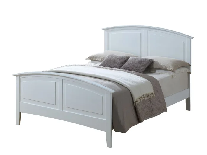 Glory Furniture G5490A Queen Panel Bed in White