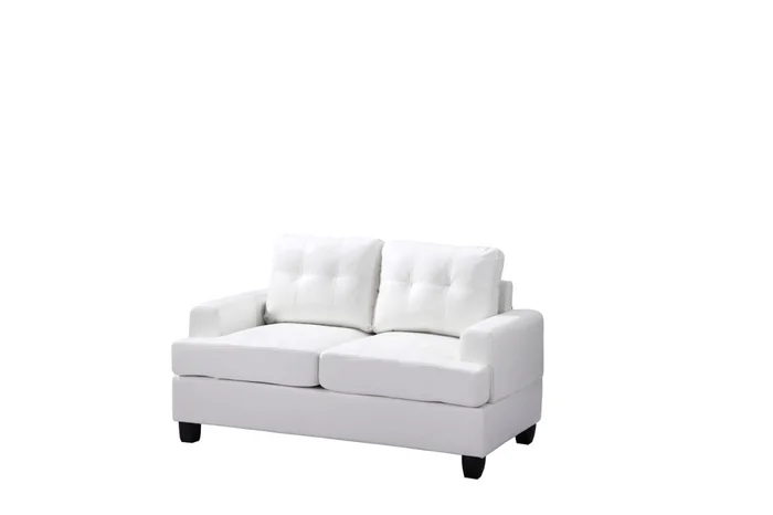 Glory Furniture G587 Loveseat in White G587A-L