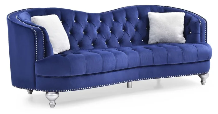 Glory Furniture G750 Sofa in Blue G750-S