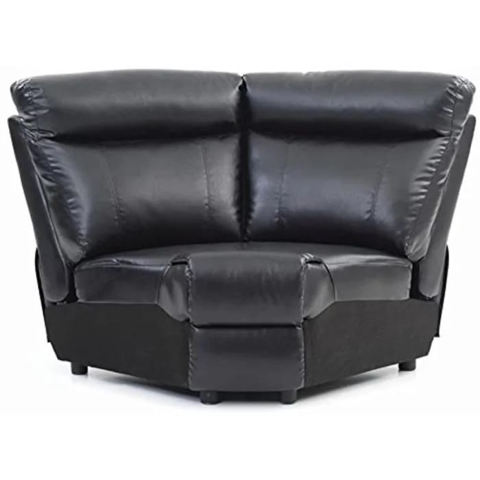Glory Furniture G761B Wedge in Black G761B-W