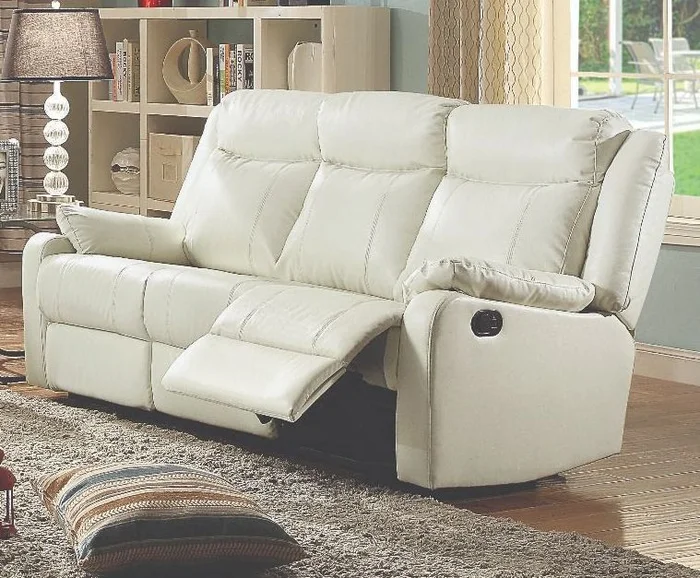 Glory Furniture G762A Reclining Sofa in Pearl G762A-RS