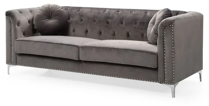 Glory Furniture G782A Sofa in Dark Gray G782A-S