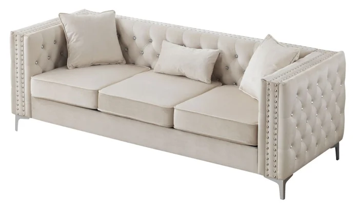 Glory Furniture G827A Sofa in Ivory G827A-S