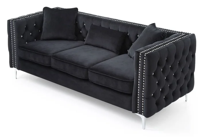 Glory Furniture G828A Sofa in Black G828A-S