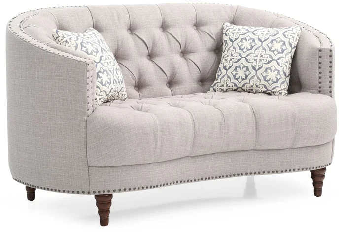 Glory Furniture G850 Loveseat in Light Gray G850-L