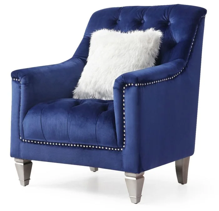 Glory Furniture G851 Chair in Blue G851-C