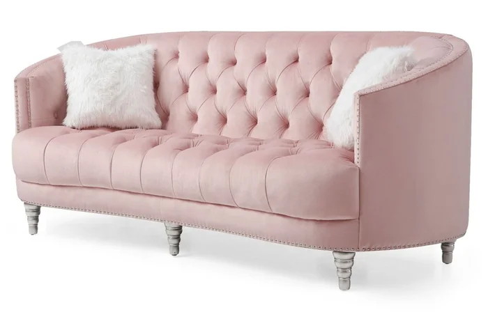 Glory Furniture G854 Sofa in Pink G854-S