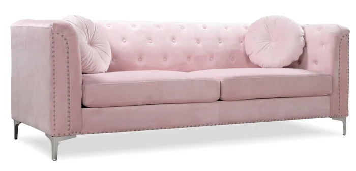 Glory Furniture G894A Sofa in Pink G894A-S