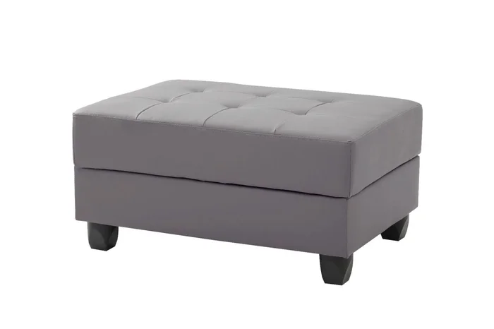 Glory Furniture G912B Ottoman in Gray G202-O