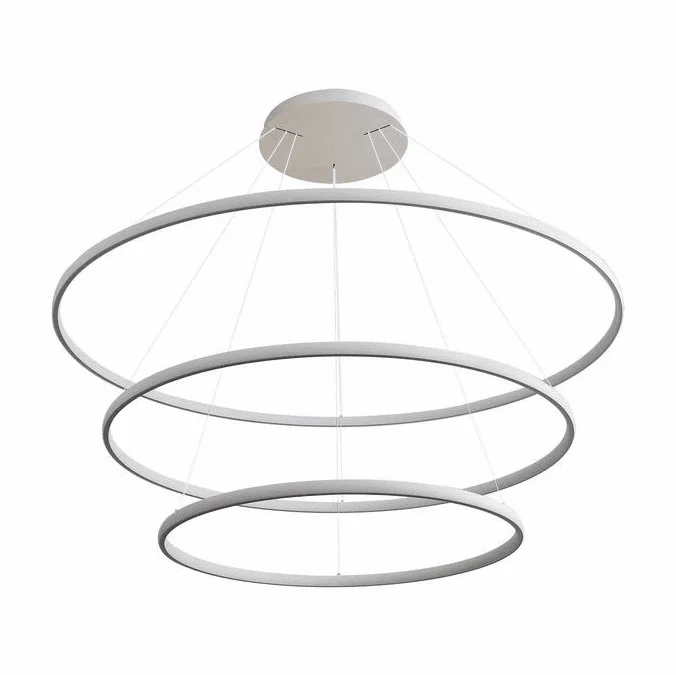 Golden Lighting 5460-71-59-47 SNW Veritas Modern Sand White LED Hanging Light