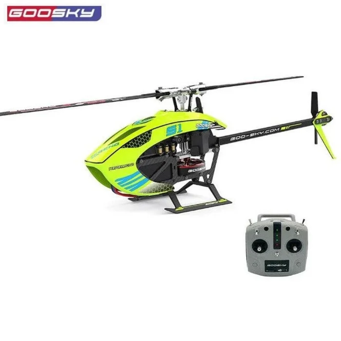 GOOSKY Legend S1 Dual Brushless High-Performance Aerobatic Helicopter RTF Mode 2 (Green) (2 Battery version)