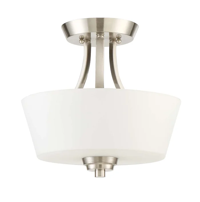 Grace Two Light Convertible Semi Flush