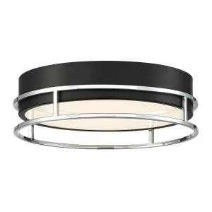 Grafice LED Flushount in Silver-Black (40|39315-021)