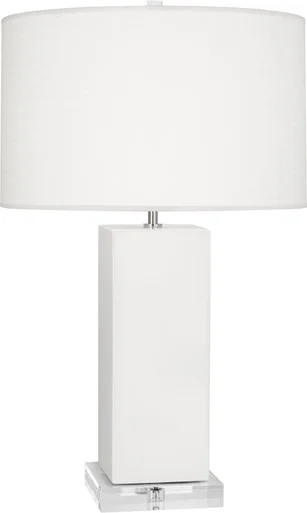 Harvey One Light Table Lamp in Matte Lily Glazed Ceramic (165|MLY95)