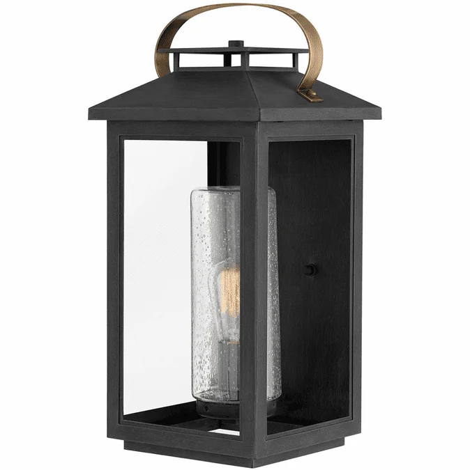 Hinkley 1165BK-LL Atwater Black LED Exterior Wall Lighting Sconce