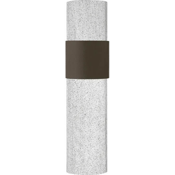 Hinkley 2895KZ Horizon Contemporary Buckeye Bronze LED Outdoor Wall Sconce Light