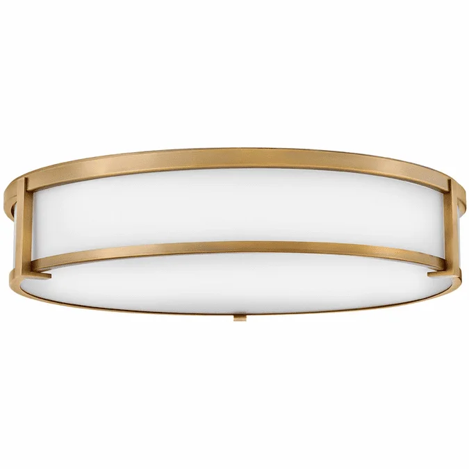 Hinkley 3244BR Lowell Contemporary Brushed Bronze LED Overhead Light Fixture