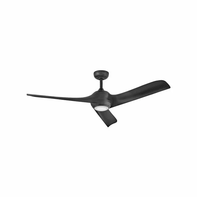 Hinkley 907256FMB-LDD Tiburon Contemporary Matte Black LED 56″ Home Ceiling Fan
