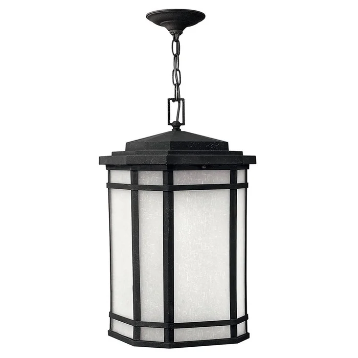 Hinkley Cherry Creek Outdoor Hanging Light – Vintage Black – 1272VK