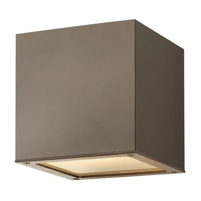 Hinkley Kube Outdoor Small Wall Mount – Bronze – 1768BZ