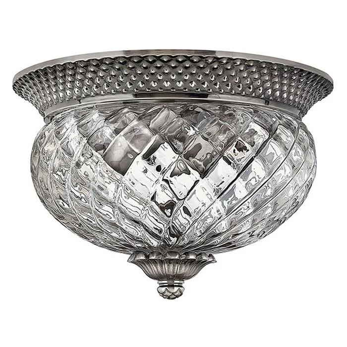 Hinkley Plantation Bath Flush Mount – Polished Antique Nickel – 4102PL