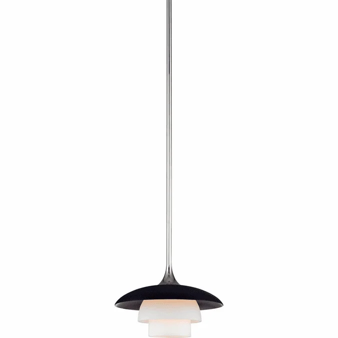 Hudson Valley 1010-PN Barron Polished Nickel Mini Pendant Light