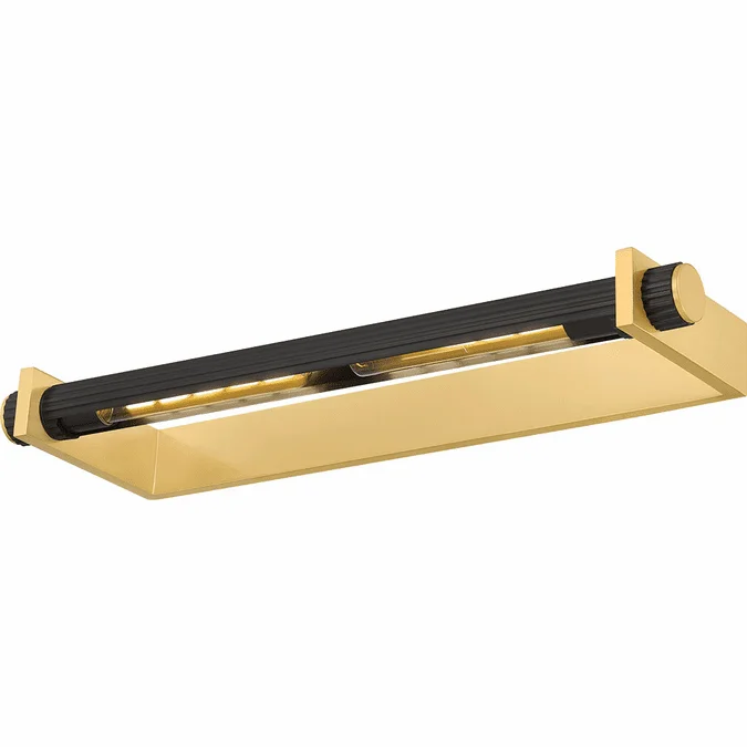 Hudson Valley 1327-AGB/DB Judd Modern Aged Brass / Distressed Bronze 26.5″ Art Lighting