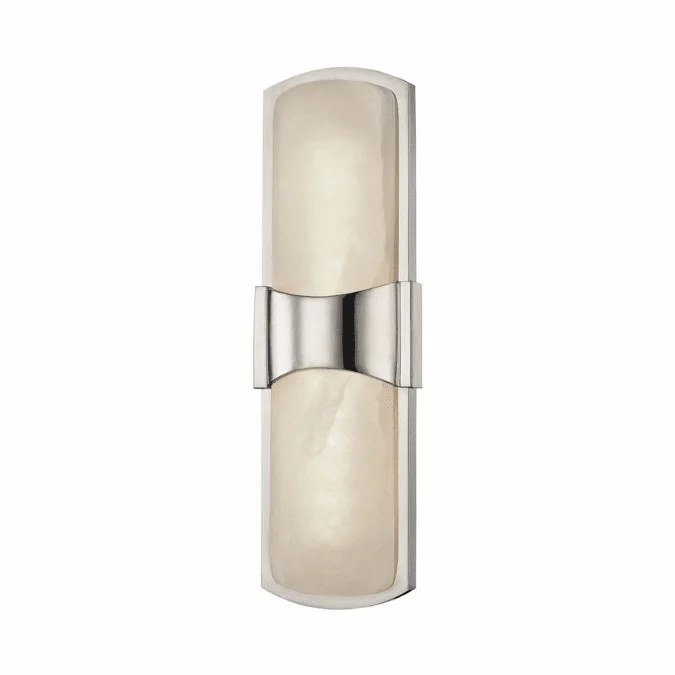 Hudson Valley 3415-PN Valencia Modern Polished Nickel LED Wall Sconce Light