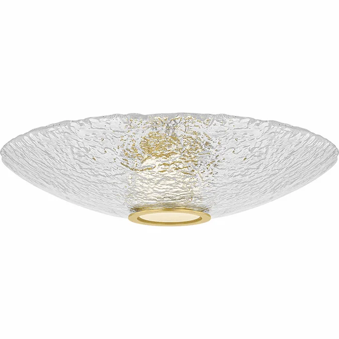 Hudson Valley 3451-AGB New Haven Contemporary Aged Brass LED Ceiling Lighting