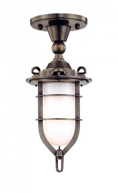 Hudson Valley OLD BRONZE I-1 LIGHT SEMI FLUSH