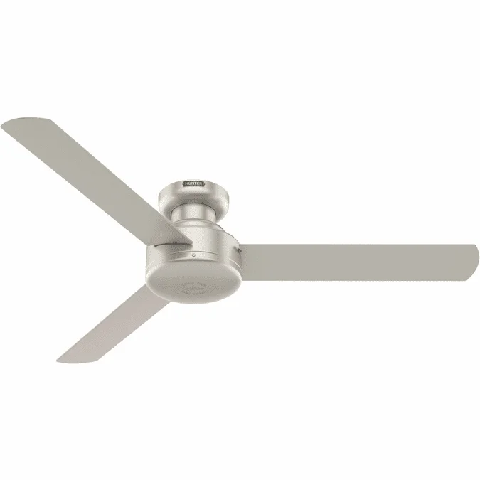 Hunter 52409 Presto Contemporary Matte Nickel 52″ Home Ceiling Fan