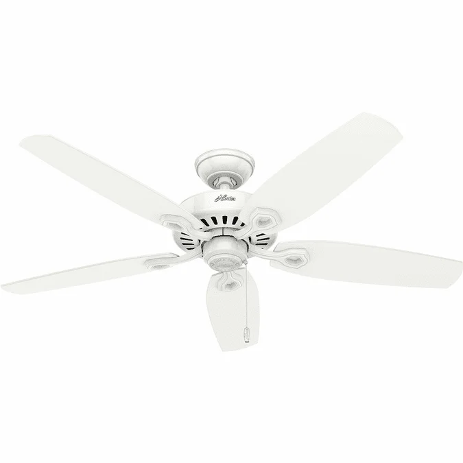 Hunter 53240 Builder Snow White 52″ Home Ceiling Fan