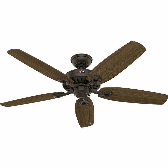 Hunter 53242 Builder New Bronze 52″ Home Ceiling Fan